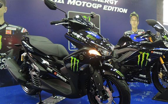Wujudnya saja yang skutik, Yamaha Aerox 155 VVA miliki DNA sport yang sama dengan motor Yamah berlivery MotoGP lainnya. 