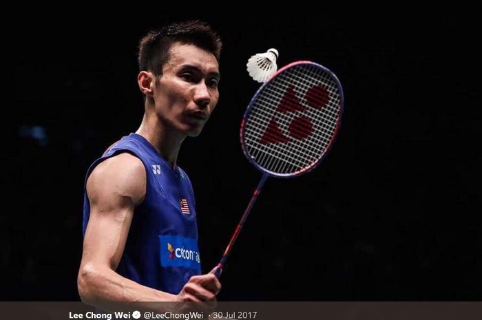 Mantan pebulu tangkis Malaysia, Lee Chong Wei. 