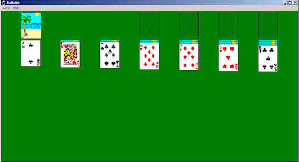 Solitari, Game Jadul Windows