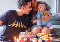 Suami Rachel Vennya Ulang Tahun, Kuenya Unik! Ada Panggangan Sampai Sambal yang Bisa Dicocol