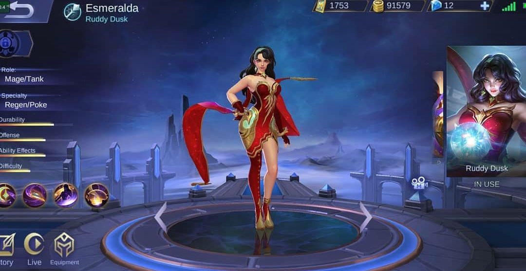 Skin Esmeralda 