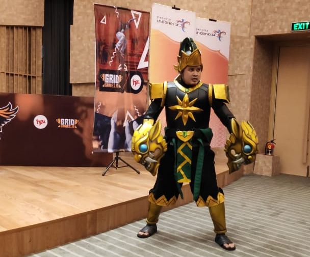 Cosplay Gatotkaca Mobile Legends