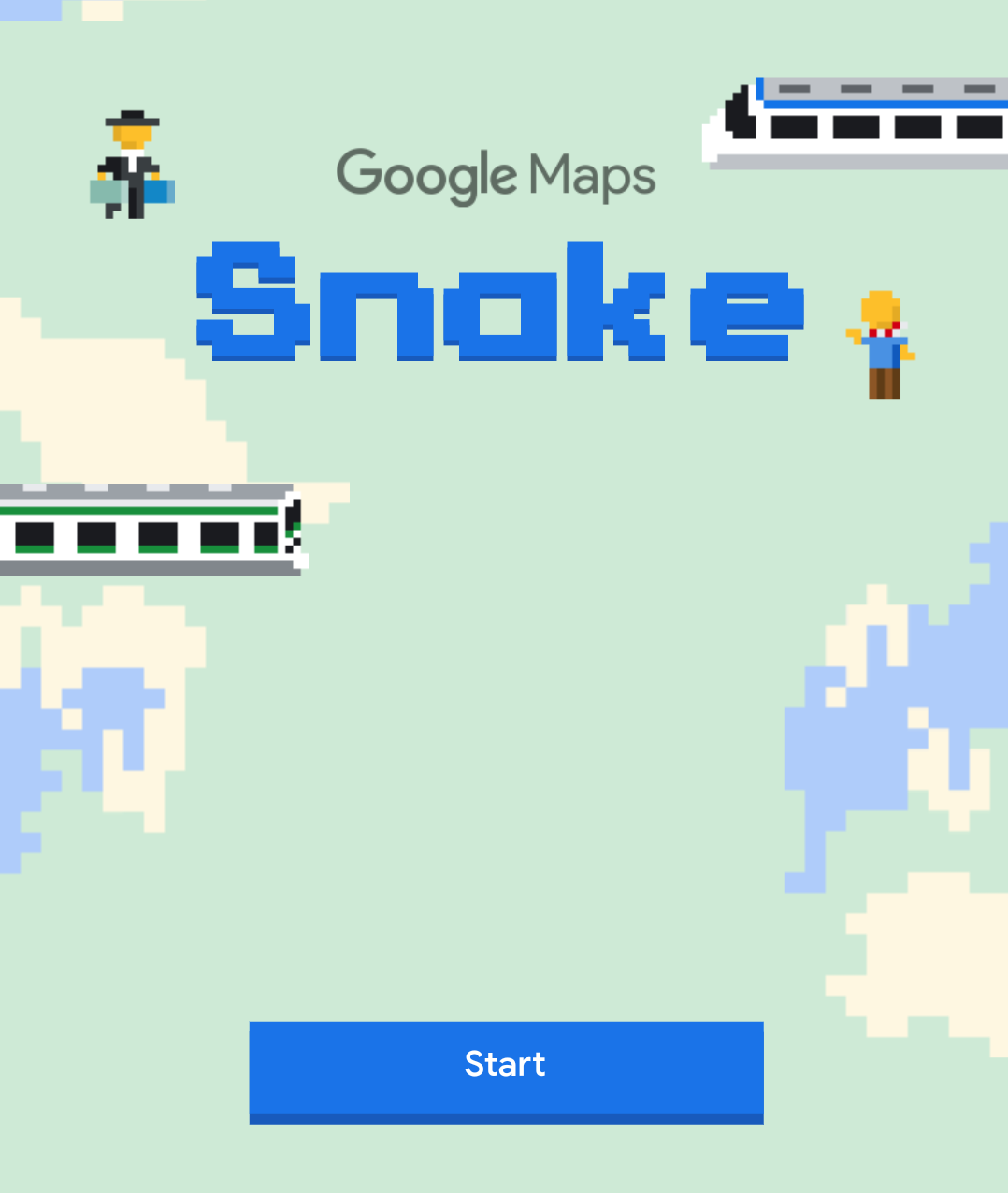 Aplikasi Google Maps hadirkan game klasik Snake di dalamnya