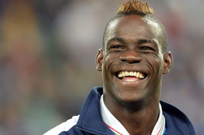 Penyerang Italia, Mario Balotelli.