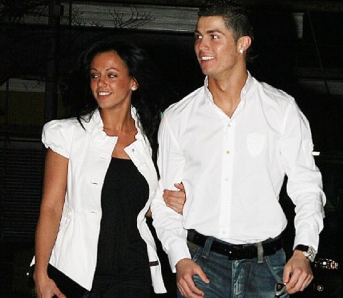 Cristiano Ronaldo dan mantan kekasihnya, Nereida Gallardo.
