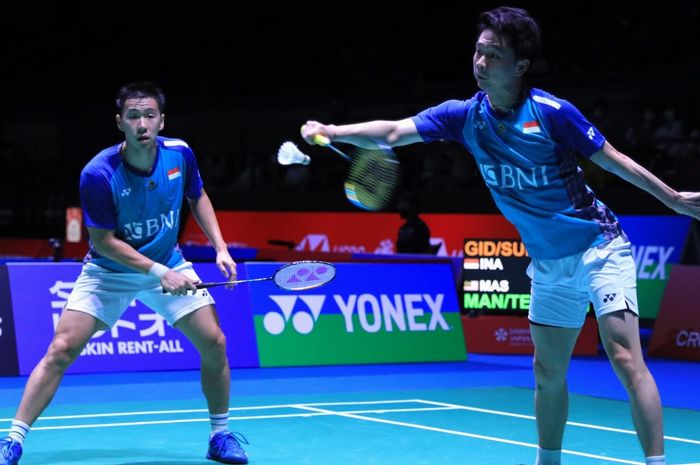 Pasangan ganda putra Indonesia, Marcus Fernaldi Gideon/Kevin Sanjaya Sukamuljo