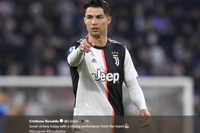 Megabintang Juventus, Cristiano Ronaldo.