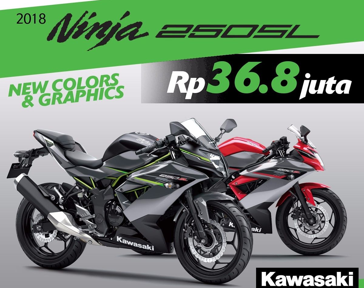 Harga Motor Kawasaki Ninja 250sl 2019 Makin Miring Setara Motor