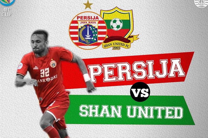 Live streaming Persija Vs Shan United pada laga terakhir Grup G Piala AFC 2019.