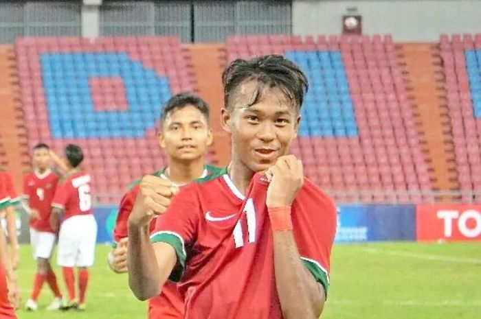 Bintang Lapangan Timnas U-16 Mochamad Supriadi