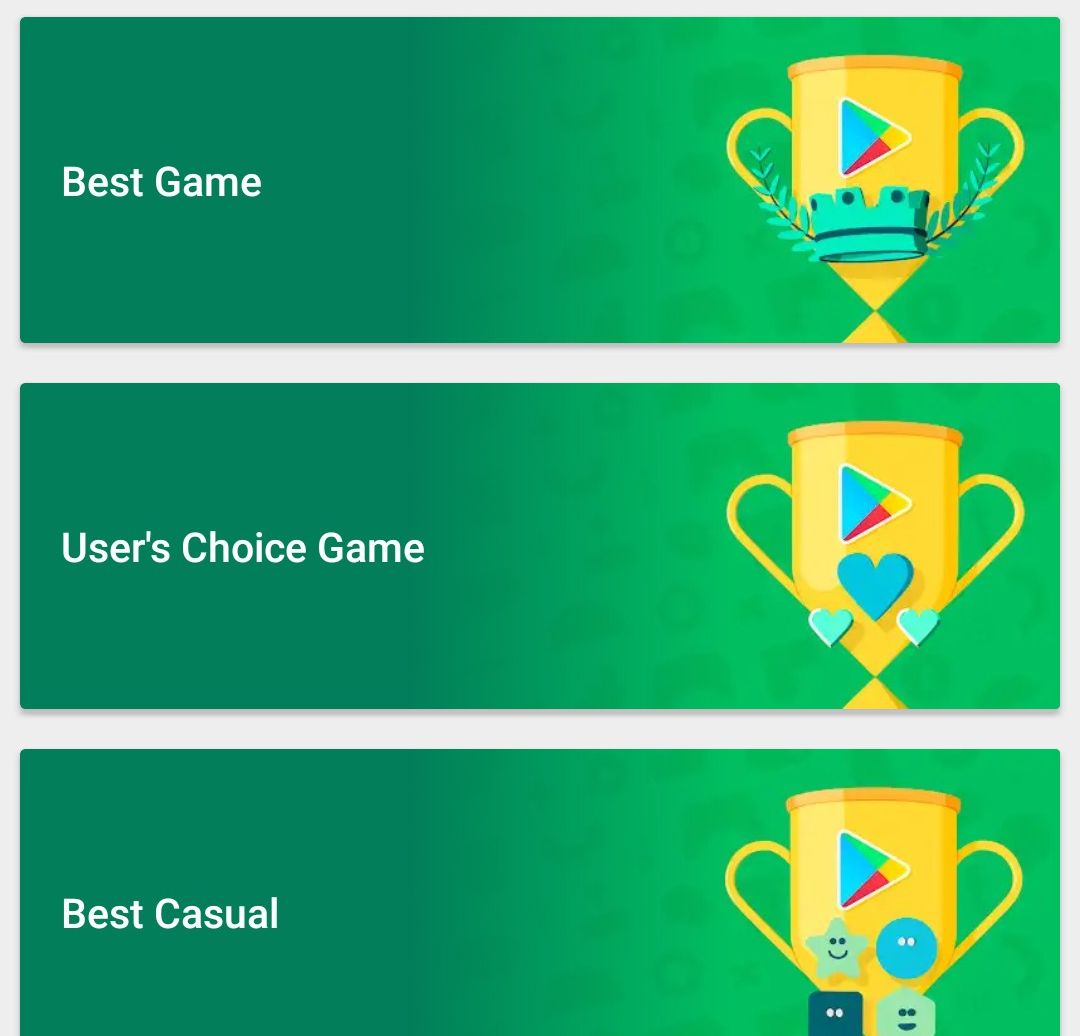 6 kategori dalam User's Choice Game of 2018