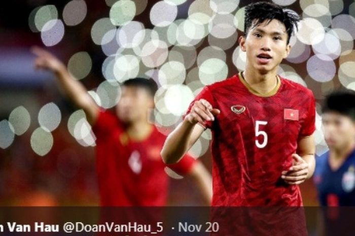 Bek timnas U-22 Vietnam di SEA Games 2019, Doan Van Hau.