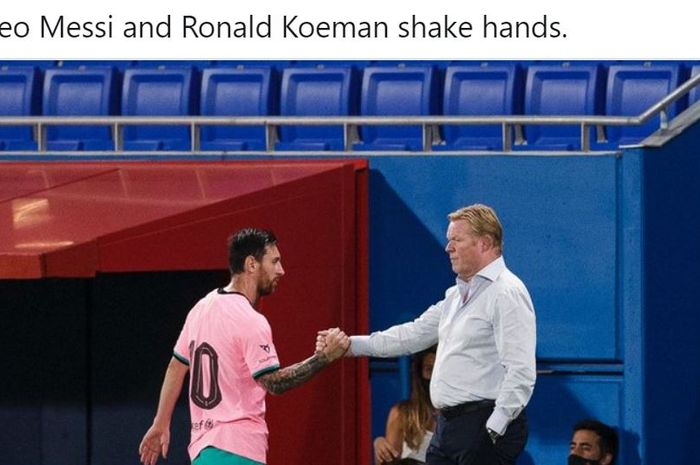 Ronald Koeman telah memimpn laga keduanya bersama Barcelona saat Blaugrana menang 3-1 atas Girona dalam laga persahabatan di Stadion Johan Cruyff, Rabu (16/9/2020) waktu setempat atau Kamis dini hari WIB.
