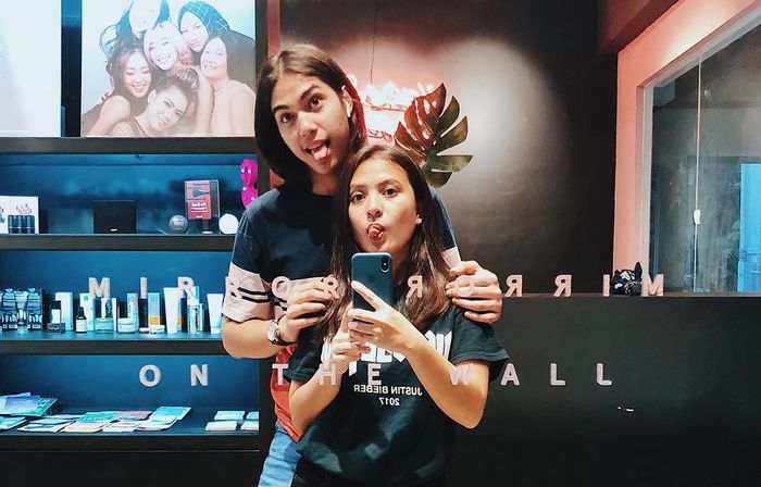 El Rumi dan Marsha Aruan berpose kompakan, seru!