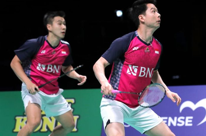 Pasangan ganda putra Indonesia, Marcus Fernaldi Gideon/Kevin Sanjaya Sukamuljo