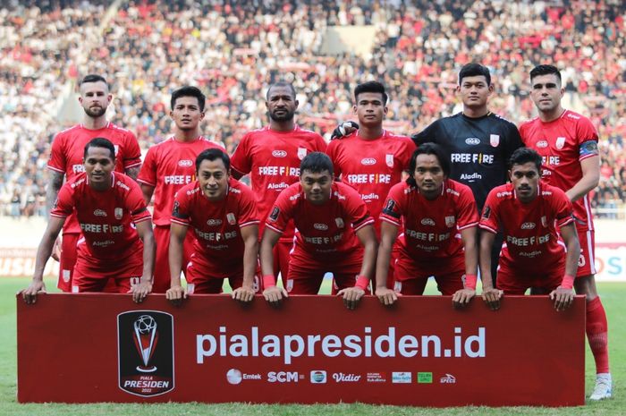 Skuad Persis Solo di Piala Presiden 2022.