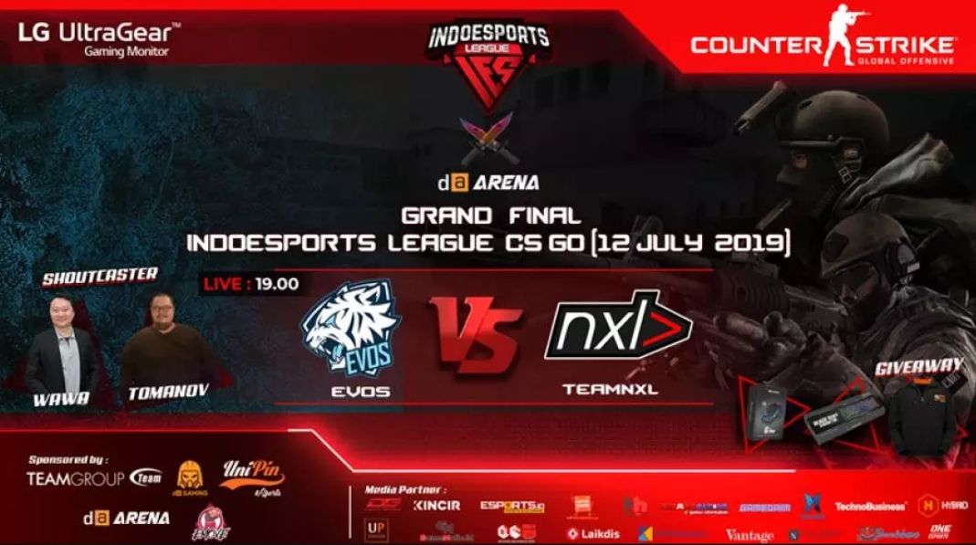 INDOESPORTS LEAGUE CS:GO X DA ARENA 