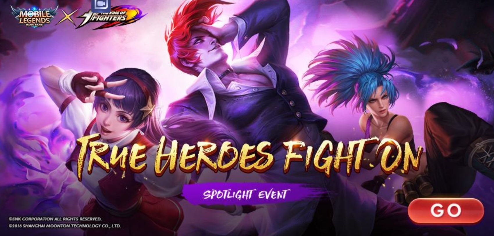 Skin Mobile Legends x King of Fighters
