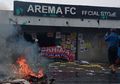 Hujan Batu di Kantor Arema FC Versi Pihak Keamanan Singo Edan