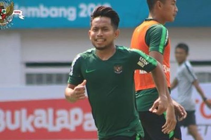 Pemain timnas Indonesia, Andik Vermansah.