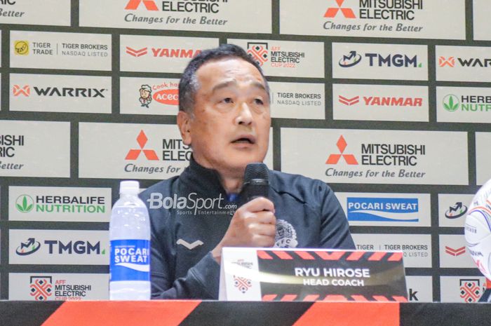 Pelatih timnas Kamboja, Ryu Hirose akui sulitnya menghadapi Indonesia