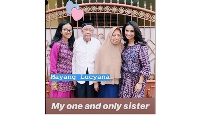 Sosok adik Vanessa Angel