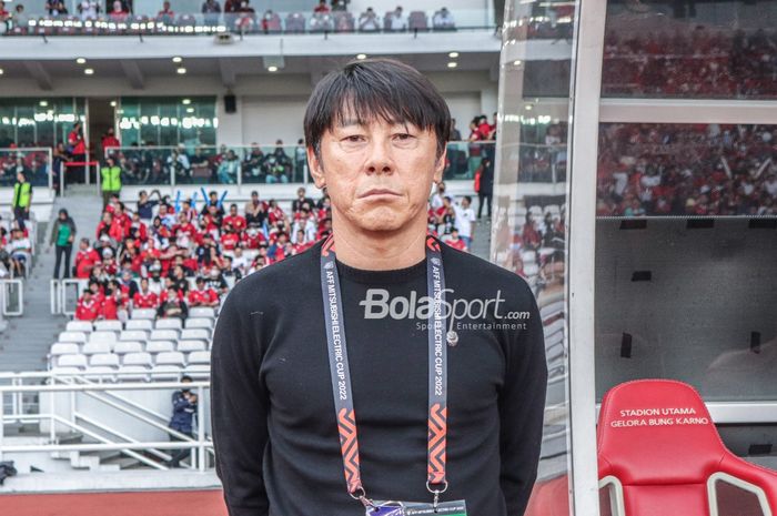  Shin Tae-yong tegaskan anak asuhnya tak gentar lawan siapapun jika Indonesia lolos semifinal Piala AFF 2022