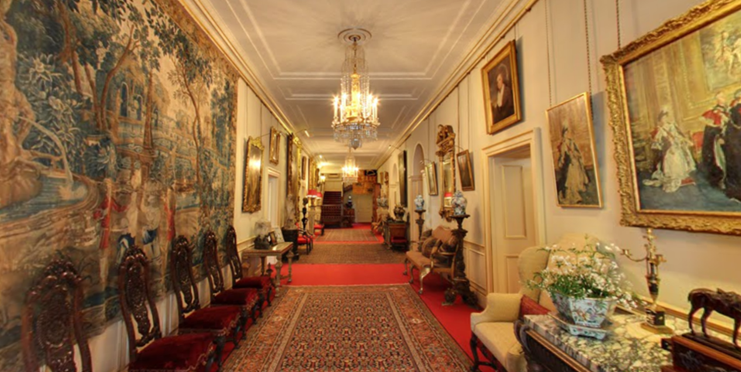 Bagian dalam Rumah Pangeran Charles, Clarence House.