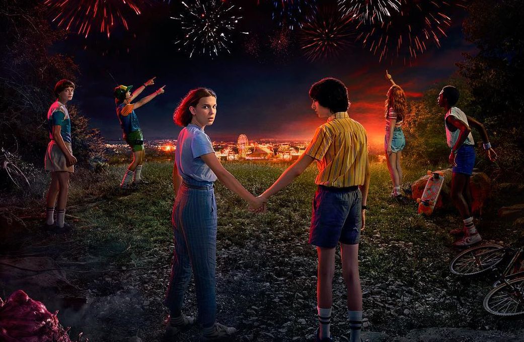 Poster season ketiga serial Stranger Things