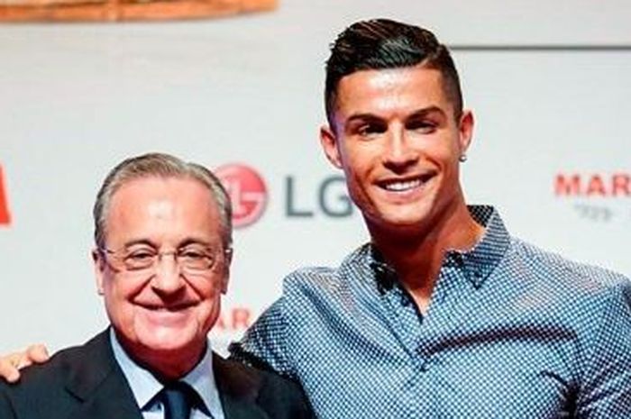 Presiden Real Madrid, Florentino Perez memilki koneksi dengan Cristiano Ronaldo