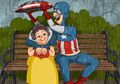 13 Ilustrasi Ini Menunjukkan Gimana Jadinya Kalau Superhero Sudah Lanjut Usia