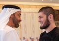 Kalahkan Poirier, Khabib Nurmagomedov Disambut Istimewa Pangeran Abu Dhabi