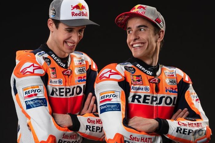 Alex Marquez dan Marc Marquez, pembalap MotoGP.