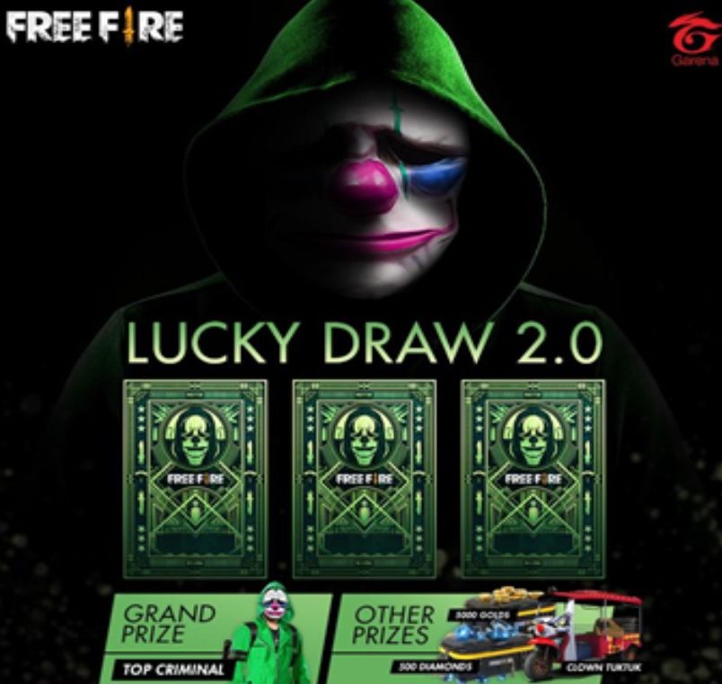 Update Free Fire  Lucky Draw