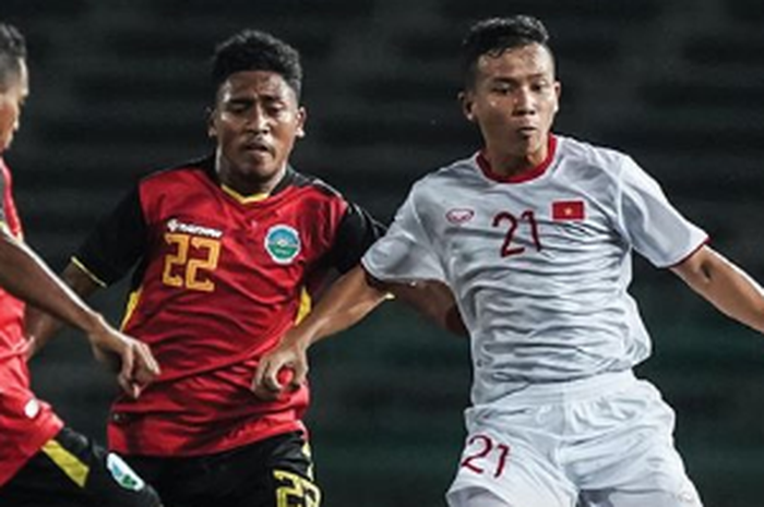 Pertandingan Timnas U-22 Vietnam kontra Timnas U-22 Timor Leste di Piala AFF U-22 2019
