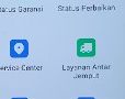 Fitur-fitur layanan antar jemput aplikasi Oppo Servis.