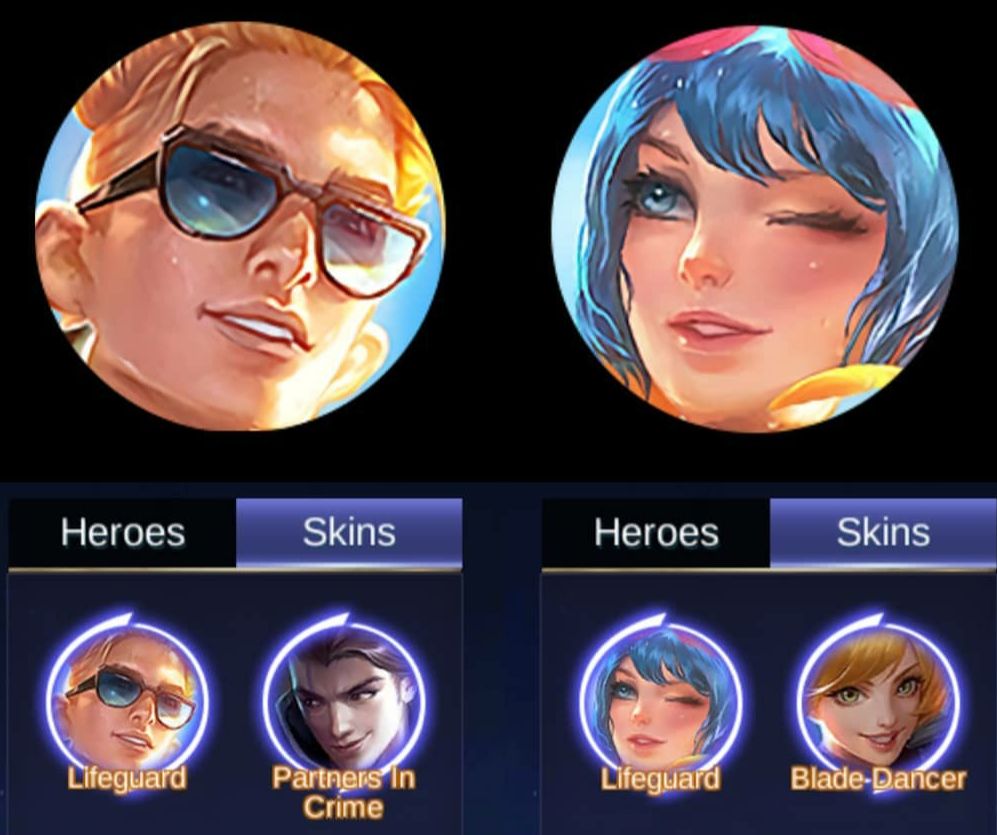 Ikon skin summer Mobile Legends 2019