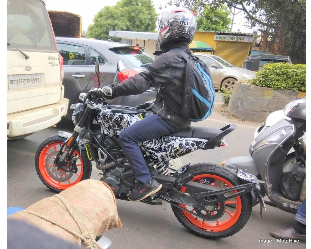 Tertangkap! KTM Bergaya Scrambler 