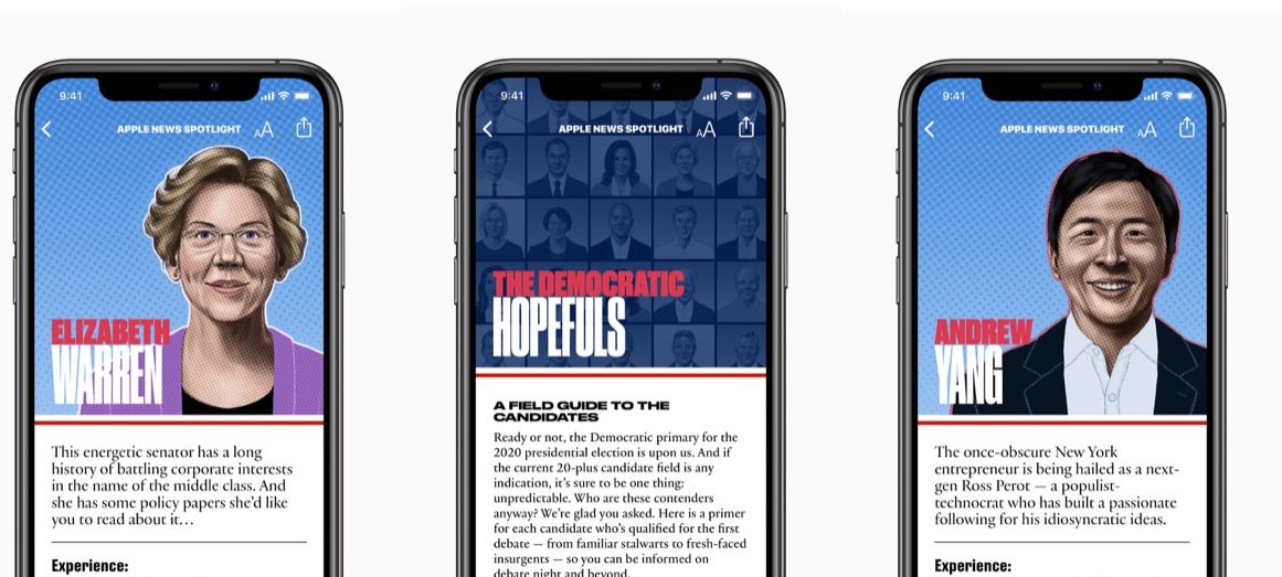 Apple News Candidate Guides