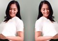 Caca Tengker Dibanjiri Pujian karena Gunakan Hijab Saat Lebaran, Ini Fotonya!