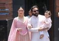 Lucunya Anak Kareena Kapoor Sudah Pandai Berpose di Depan Awak Media