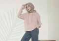 Intip 8 Inspirasi Outfit Hijab Warna Nude Ala Bella Almira. Manis!