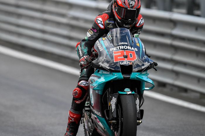 Fabio Quartararo mengungkap alasan dirinya melempem di balapan MotoGP Austria 2020 yang berlangsung di sirkuit Red Bull Ring