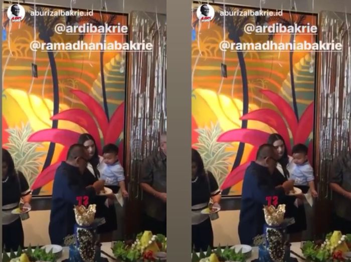 Penampilan Nia Ramadhani, Ulang Tahun Aburizal Bakrie