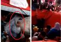 Geger Pengantin Tercebur ke Sungai Karena Panggung Roboh, Para Tamu Undangan Histeris!