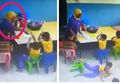 Viral Video Guru TK Pukul dan Dorong Muridnya Hingga Jatuh, Ini Faktanya!