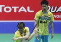 Drama 'Ngepel Lantai' Duo Jepang Warnai Kemenangan Minions di Babak Pertama China Open 2019
