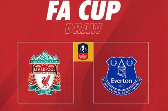 Liverpool bertemu Everton di babak 3 Piala FA 2019-2020.