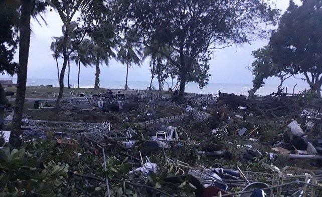 Penampakan Tanjung Lesung Resort Setelah Diterjang Tsunami Banten