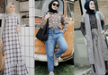 10 Ide Fashion Ayu Hijabers dengan Motif Plaid ala Selebgram Hijab!